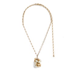 Chanel 2007 Collier CC Pearls n beads tassel on chain Necklace