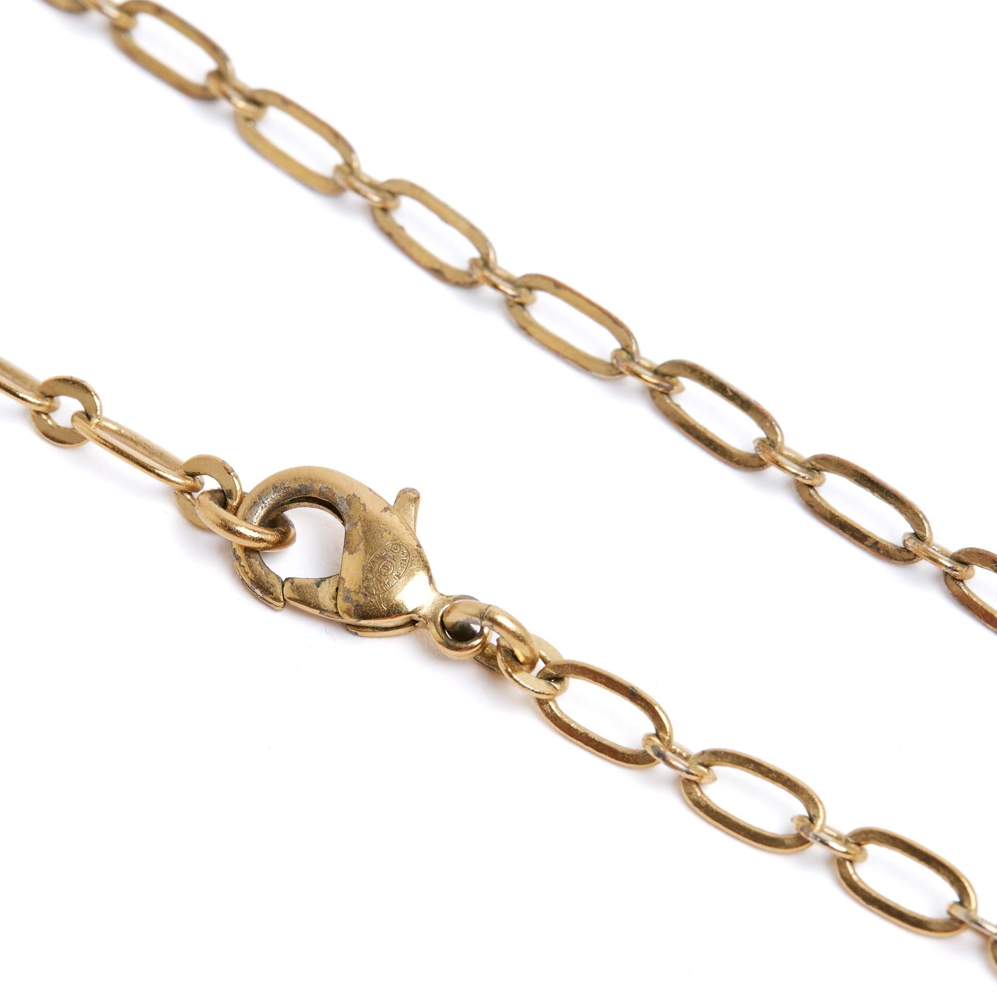 da uomo o donna Chanel 2007 Collier CC Collana con perle e nappe su catena in vendita
