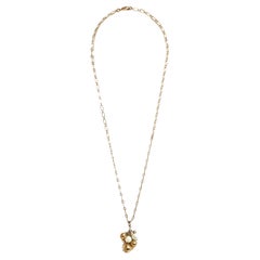 Chanel 2007 Collier CC Pearls n beads tassel on chain Necklace