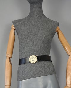 CHANEL 2007 Cruise Collection Face Watch Belt