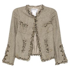 Chanel 2007 Gold Tweed Jacket