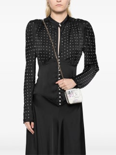 Chanel 2007 Iridescent Graphic Print Rare Minaudière Clutch Bag