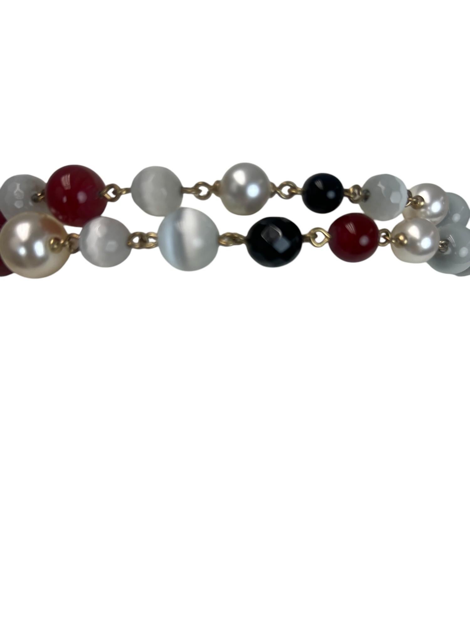 Chanel 2007 Maison Gripoix Camellia and Pearl Waist Belt/Necklace For Sale 10