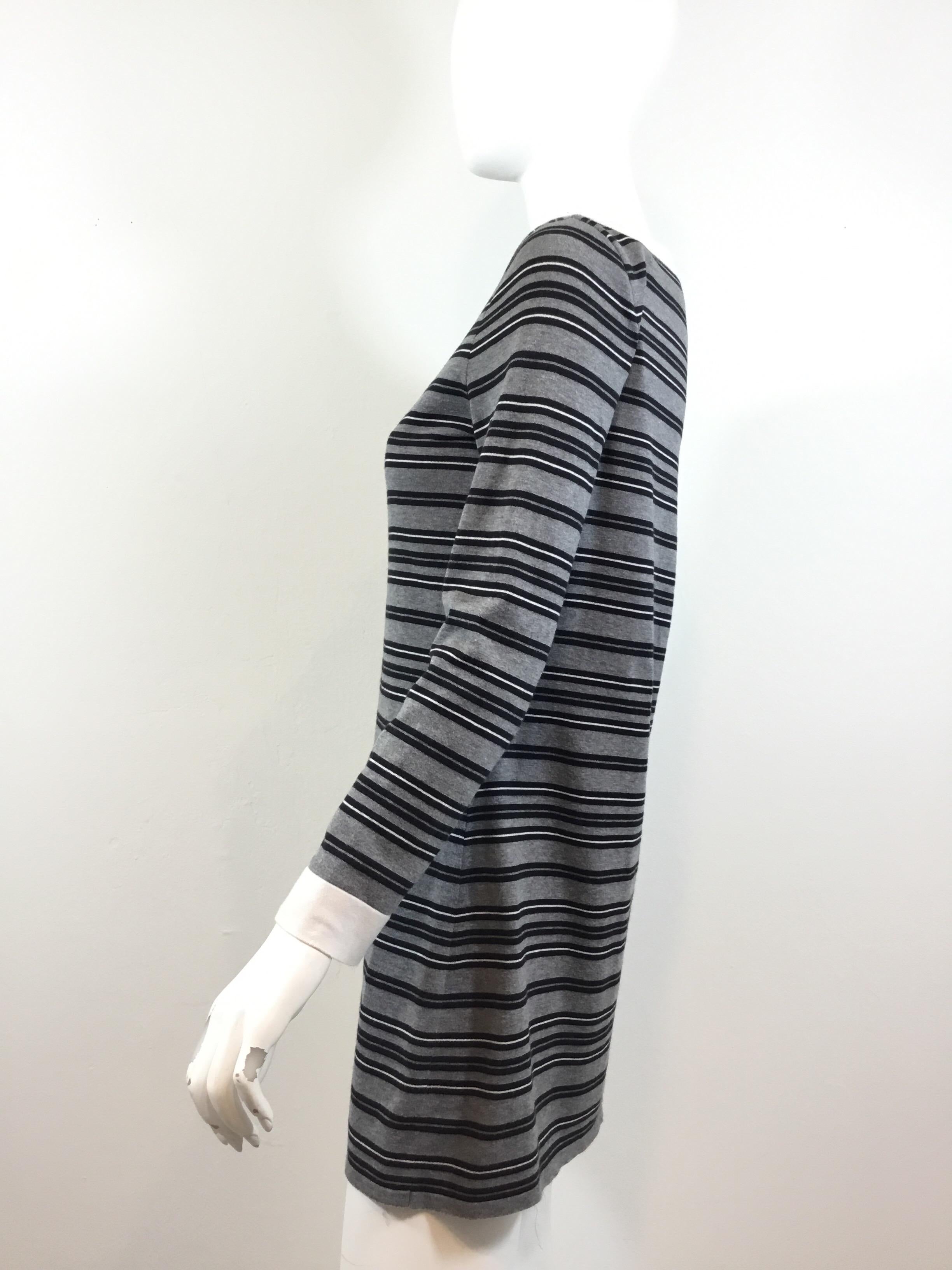 Gray Chanel 2007 P Cotton Tunic Dress