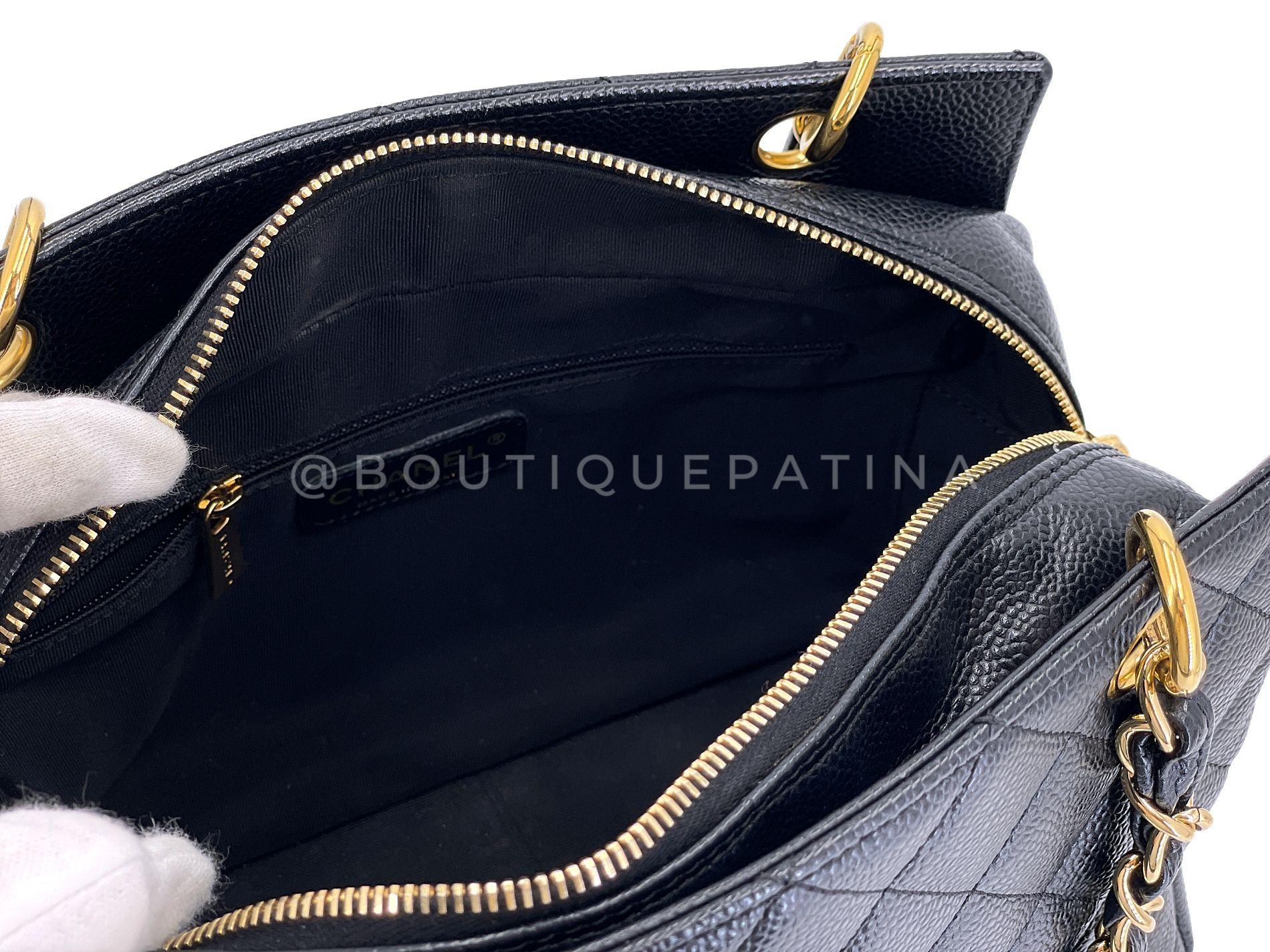 Chanel 2007 Vintage PTT Petite Timeless Tote Bag 24k GHW 68879 en vente 5