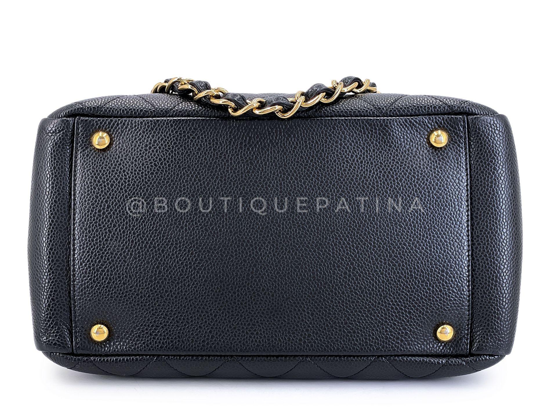 Chanel 2007 Vintage PTT Petite Timeless Tote Bag 24k GHW 68879 en vente 1