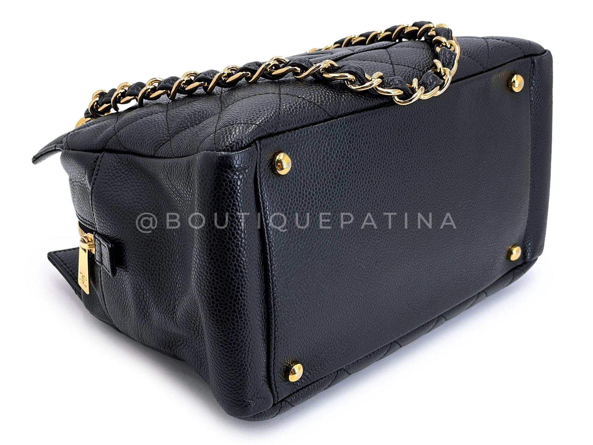 Chanel 2007 Vintage PTT Petite Timeless Tote Bag 24k GHW 68879 en vente 2