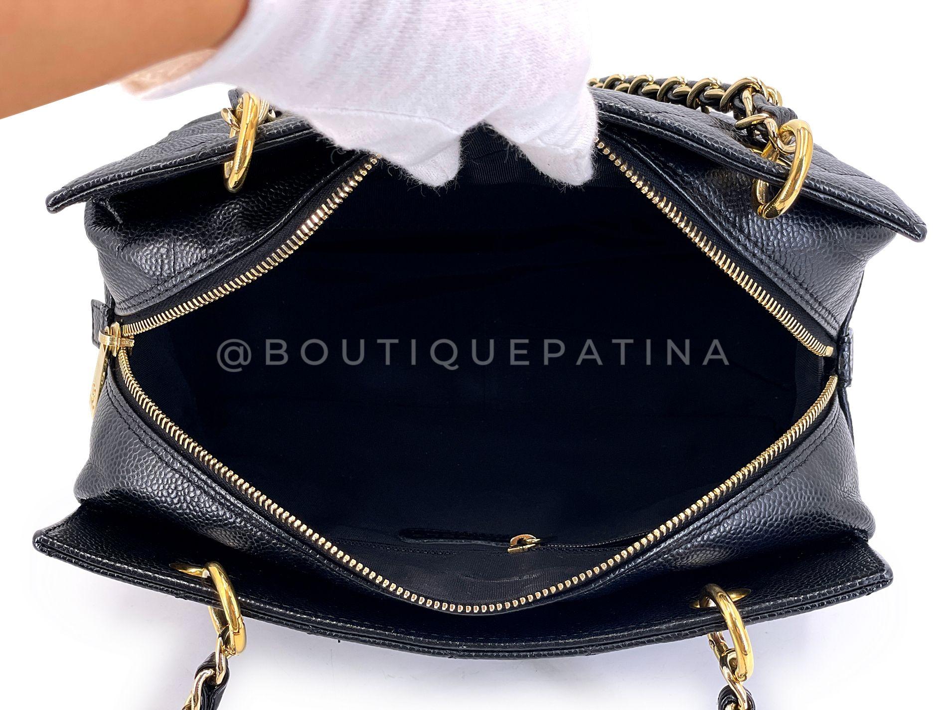 Chanel 2007 Vintage PTT Petite Timeless Tote Bag 24k GHW 68879 en vente 4