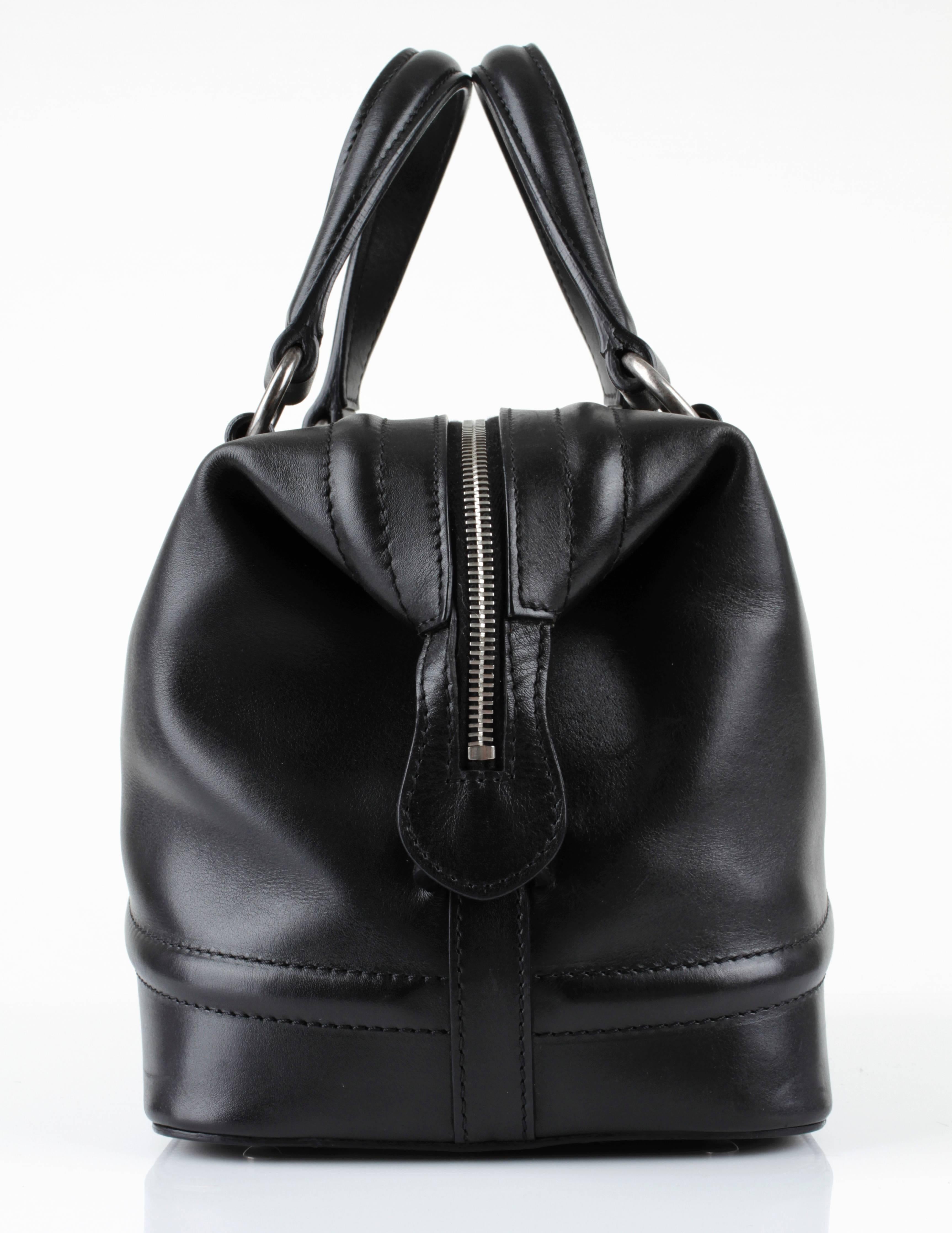 Chanel 2007 Vintage Calfskin Satchel Bowler Medium Tote Bag For Sale 5