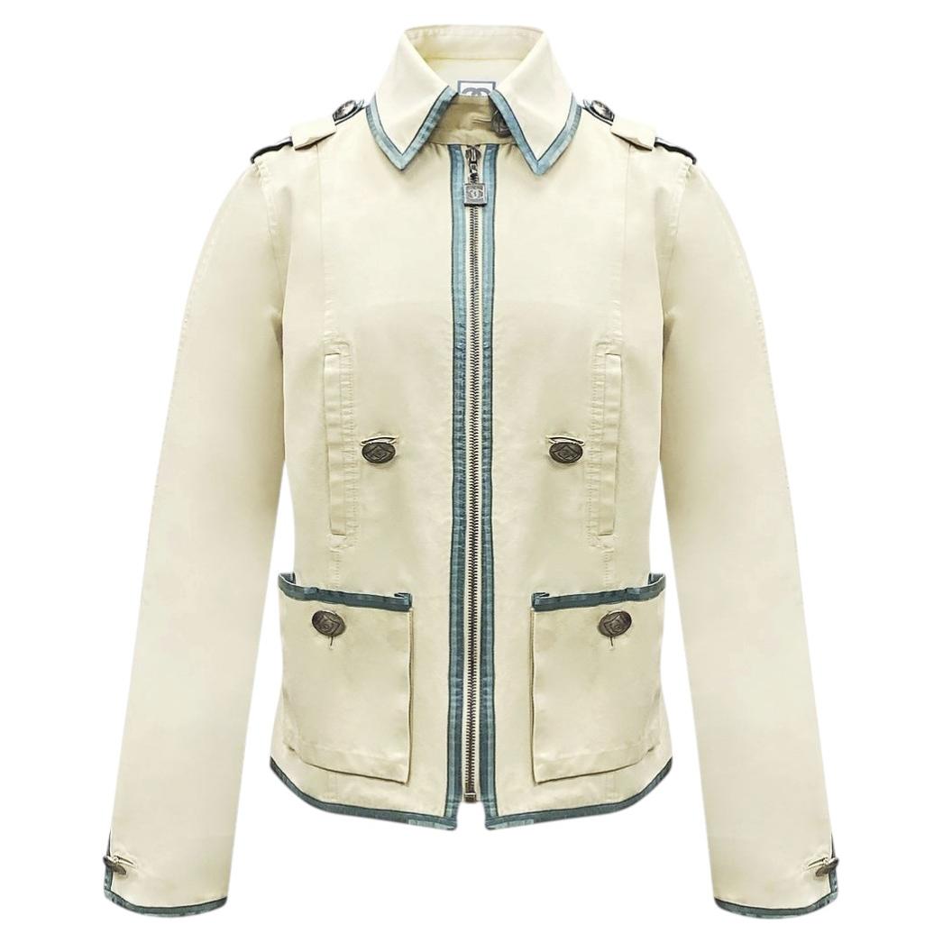 Chanel 2008 08P jacket 2008 Karl Lagerfeld CC logo buttons France 6 US