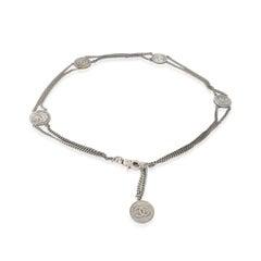 Chanel 2008 A Coco Medallion Belt Silver-Toned