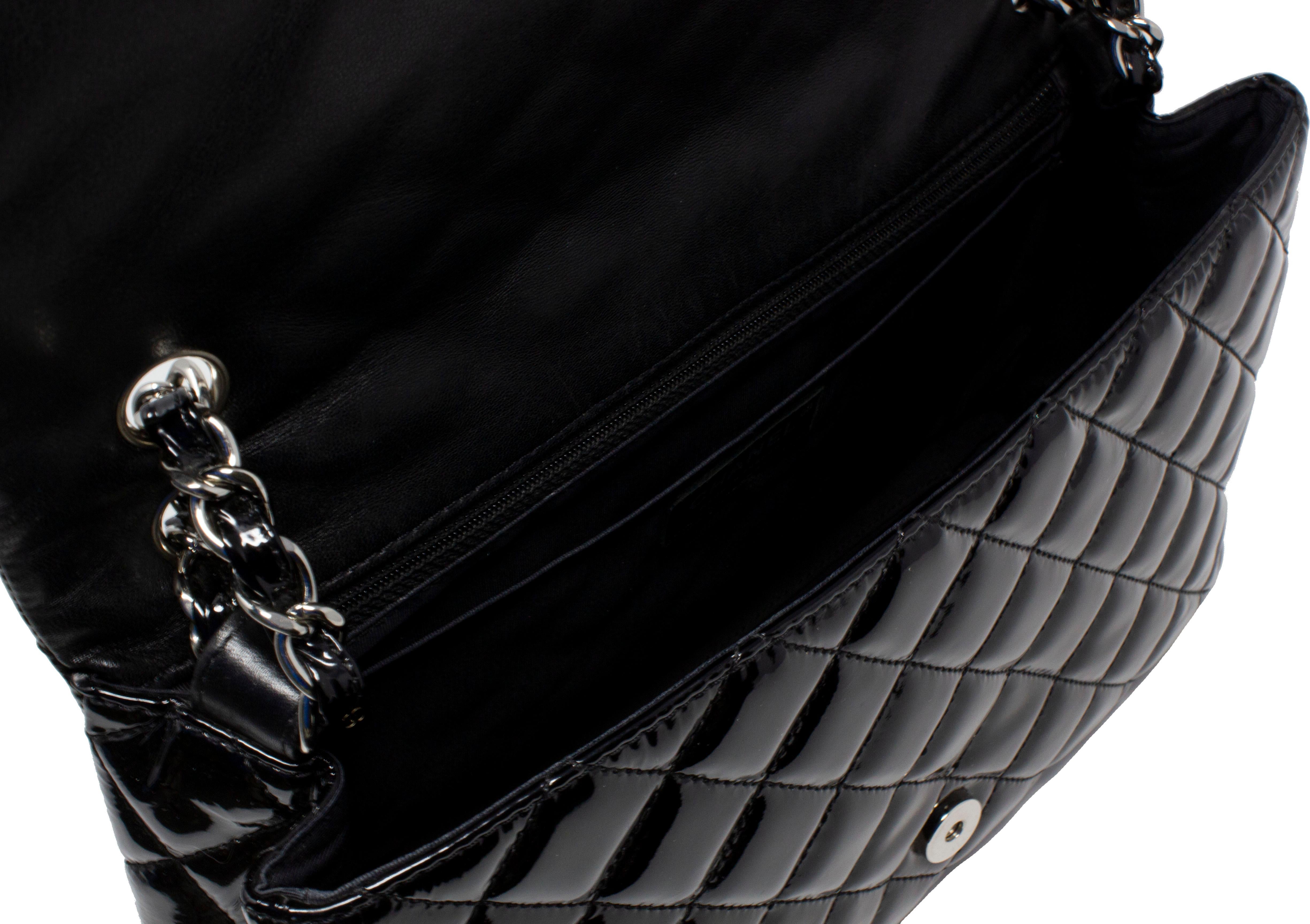 Women's or Men's  Chanel 2008 Black Limited Edition Jumbo Flap Bag