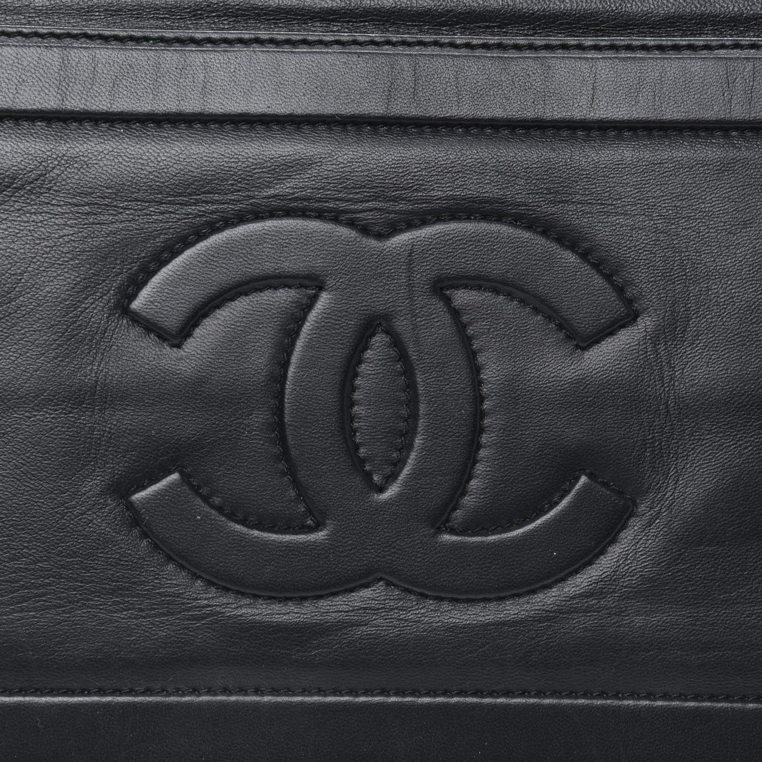 Chanel 2008 Cocoon Reversible Large Black Red Lambskin Travel Tote Carry On Bag  For Sale 7