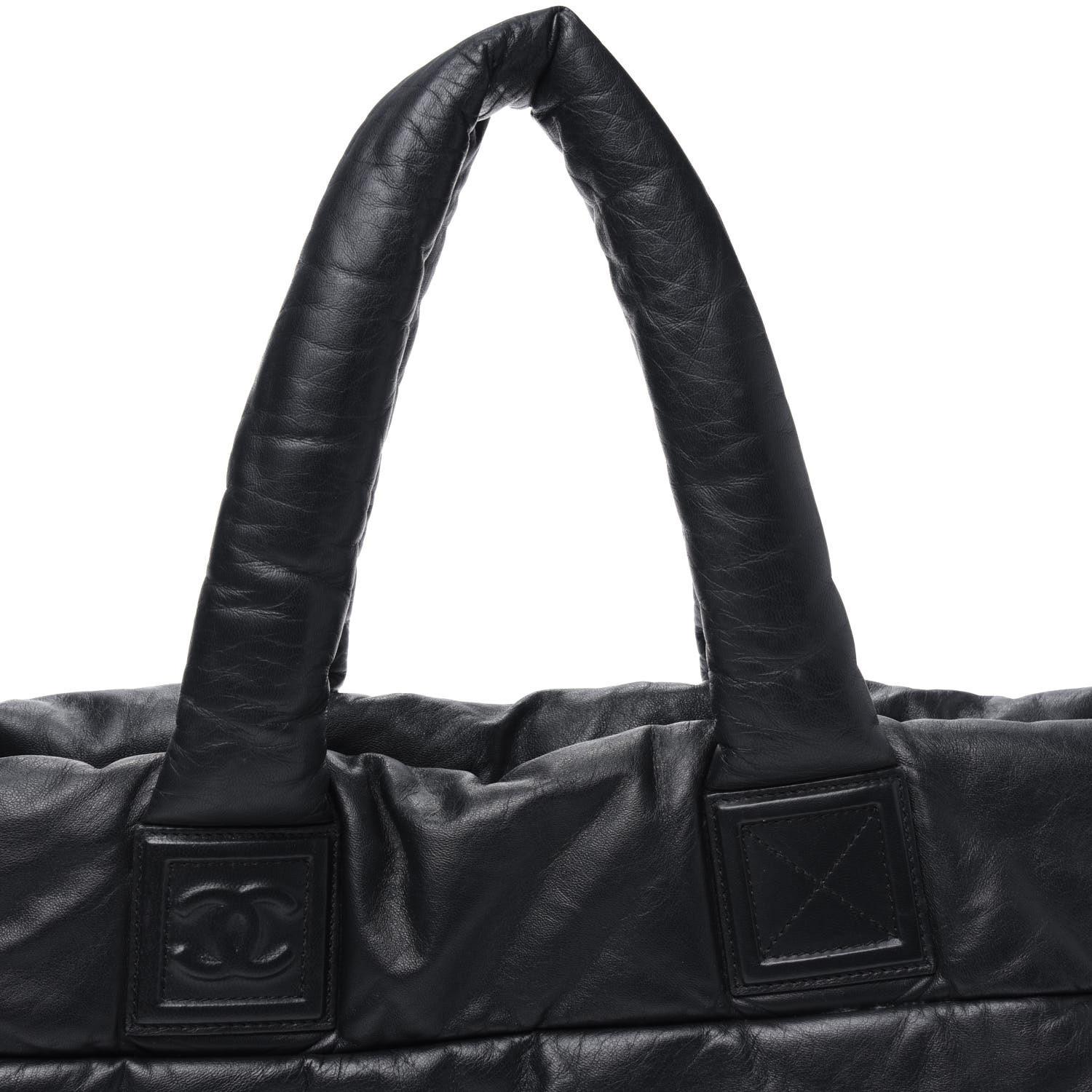 Chanel 2008 Cocoon Réversible Large Black Red Lambskin Travel Tote Carry On Bag  Bon état - En vente à Miami, FL