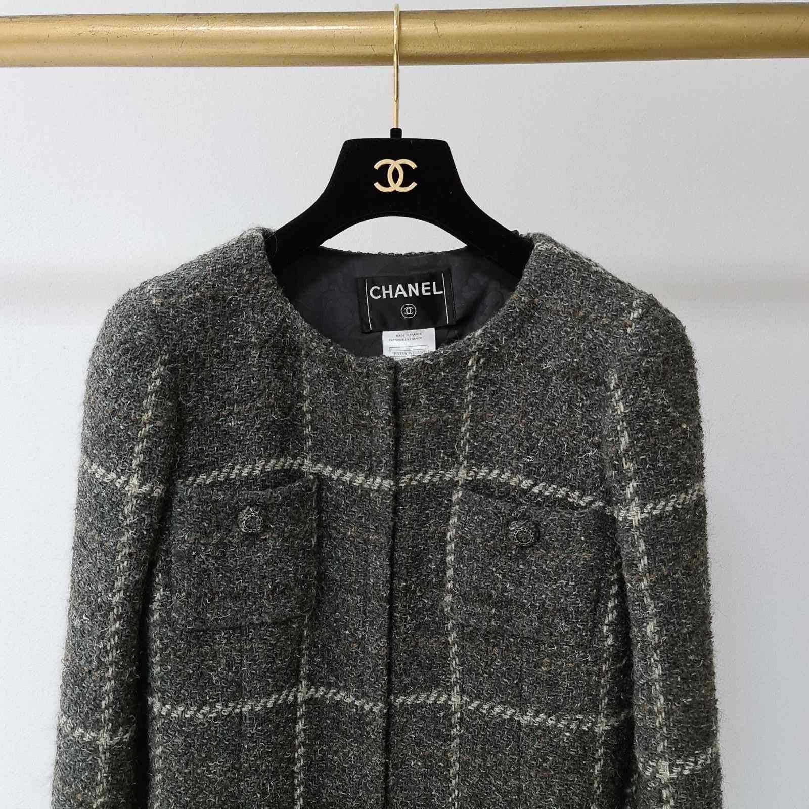 Chanel 2008 Plaid Jacket 3