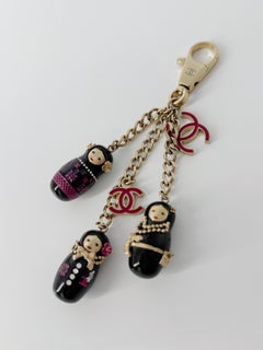 Chanel 2009 Matryoshka Russian Doll Charm Keychain