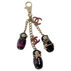 Chanel 2009 Matryoshka Russian Doll Charm Keychain