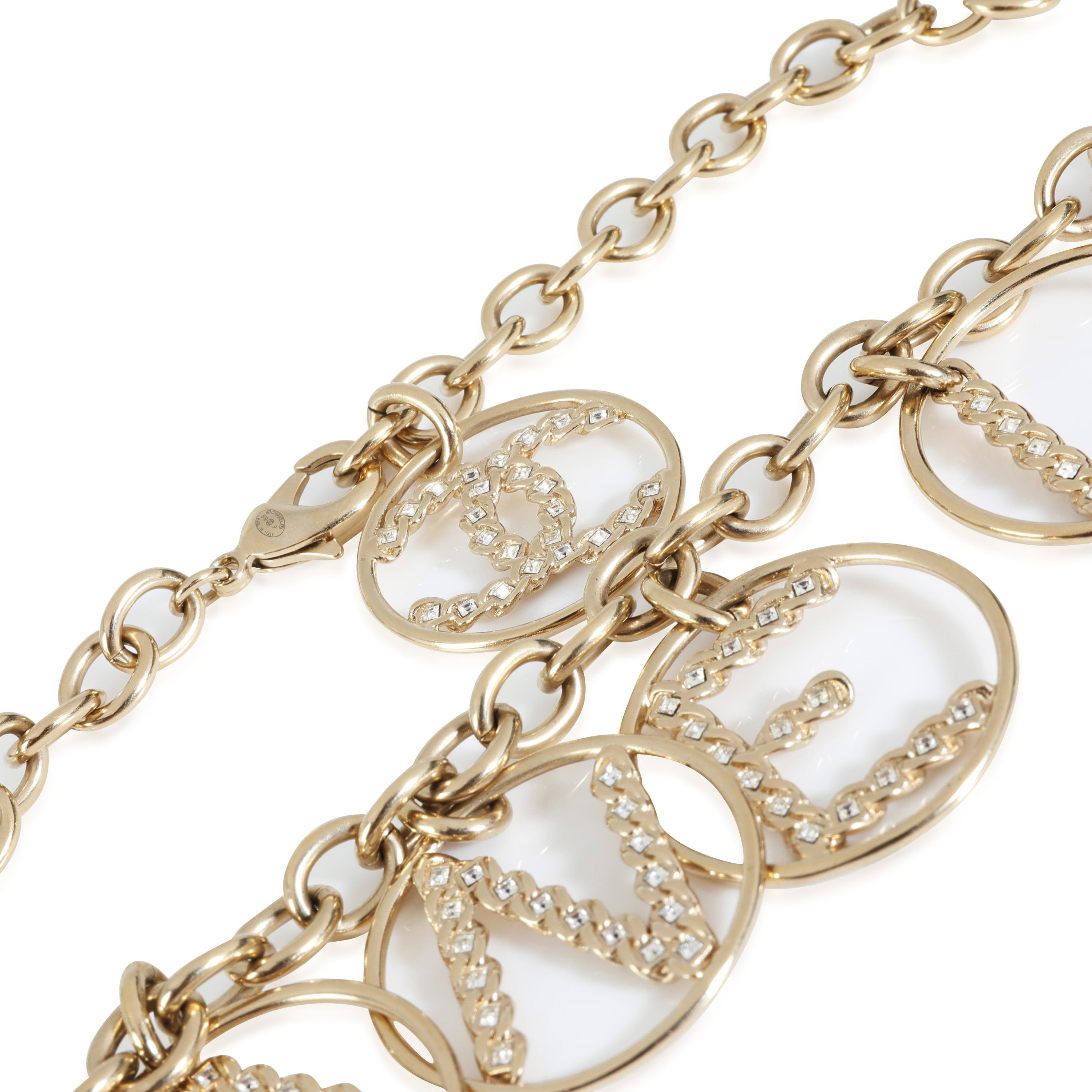 Collar Chanel 2009 en  Chapado en oro en Bueno estado para la venta en New York, NY