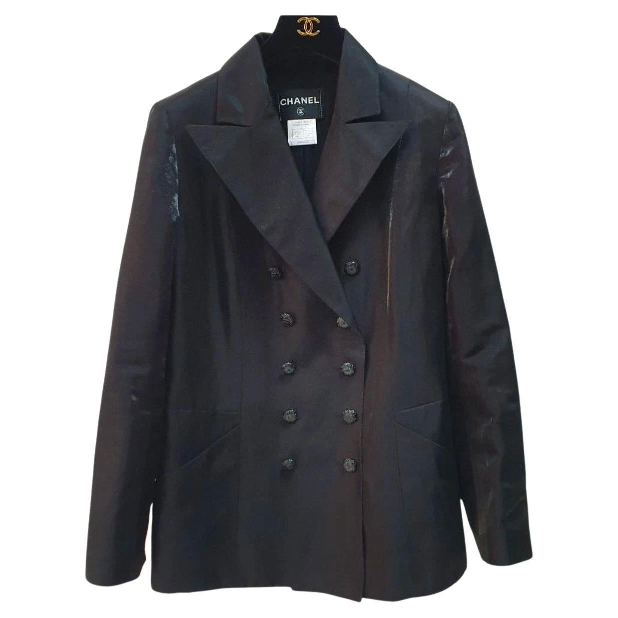 Chanel 2009 Paris-Miami Blazer Jacke Sz.46