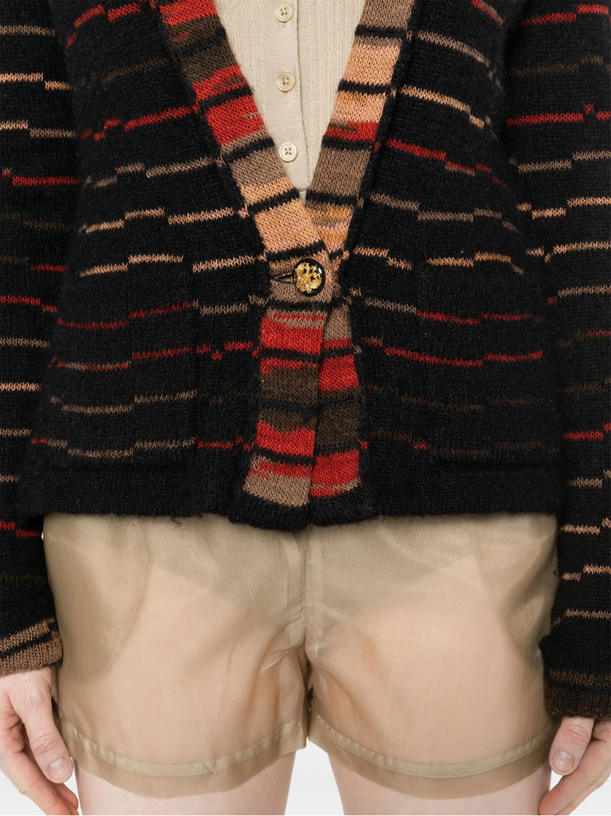 Chanel 2009 Paris-Moscow Striped Cardigan 1