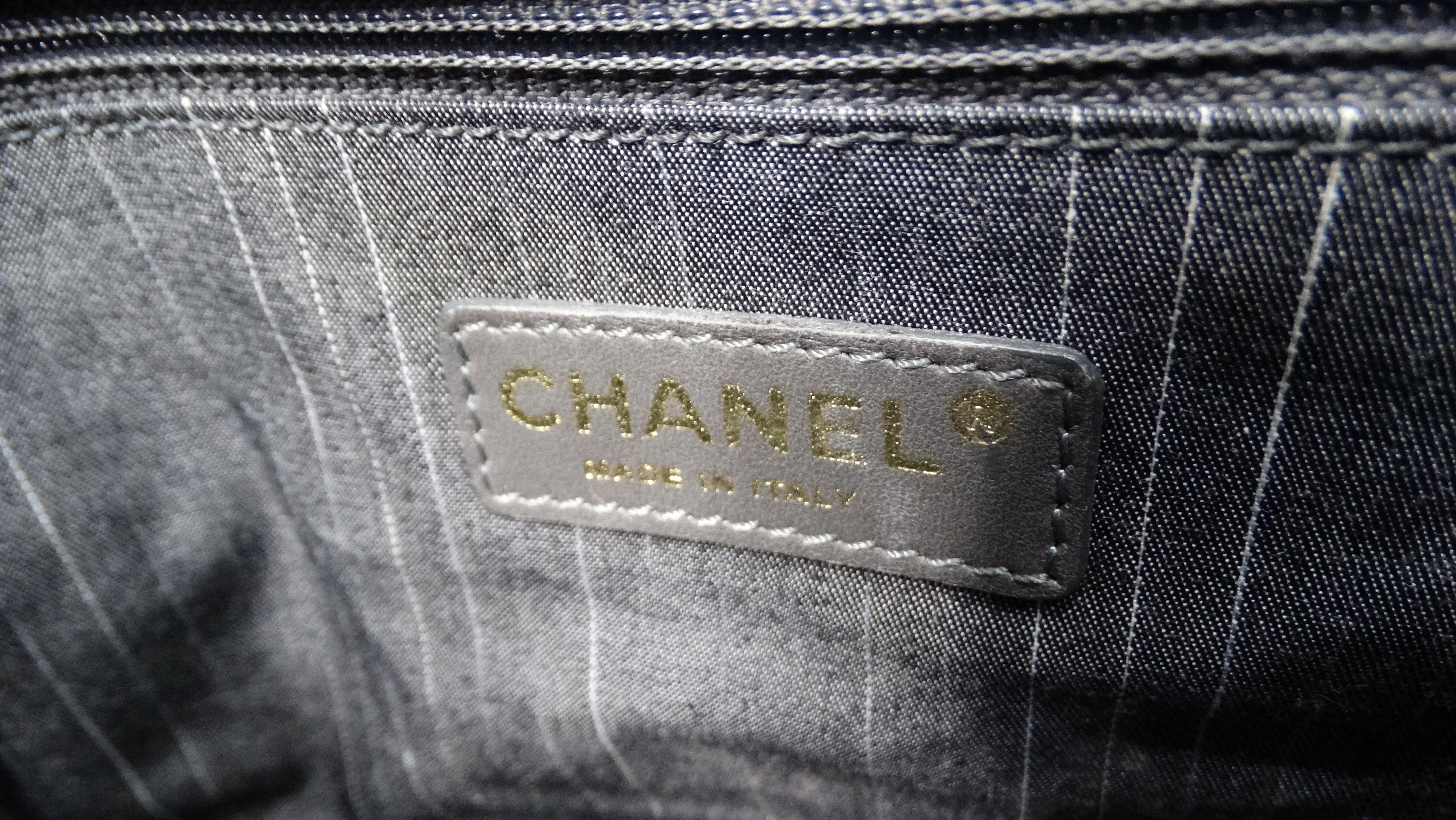 Chanel 2009 - Westminster - Sac à rabat en cuir d'agneau matelassé noir en vente 5