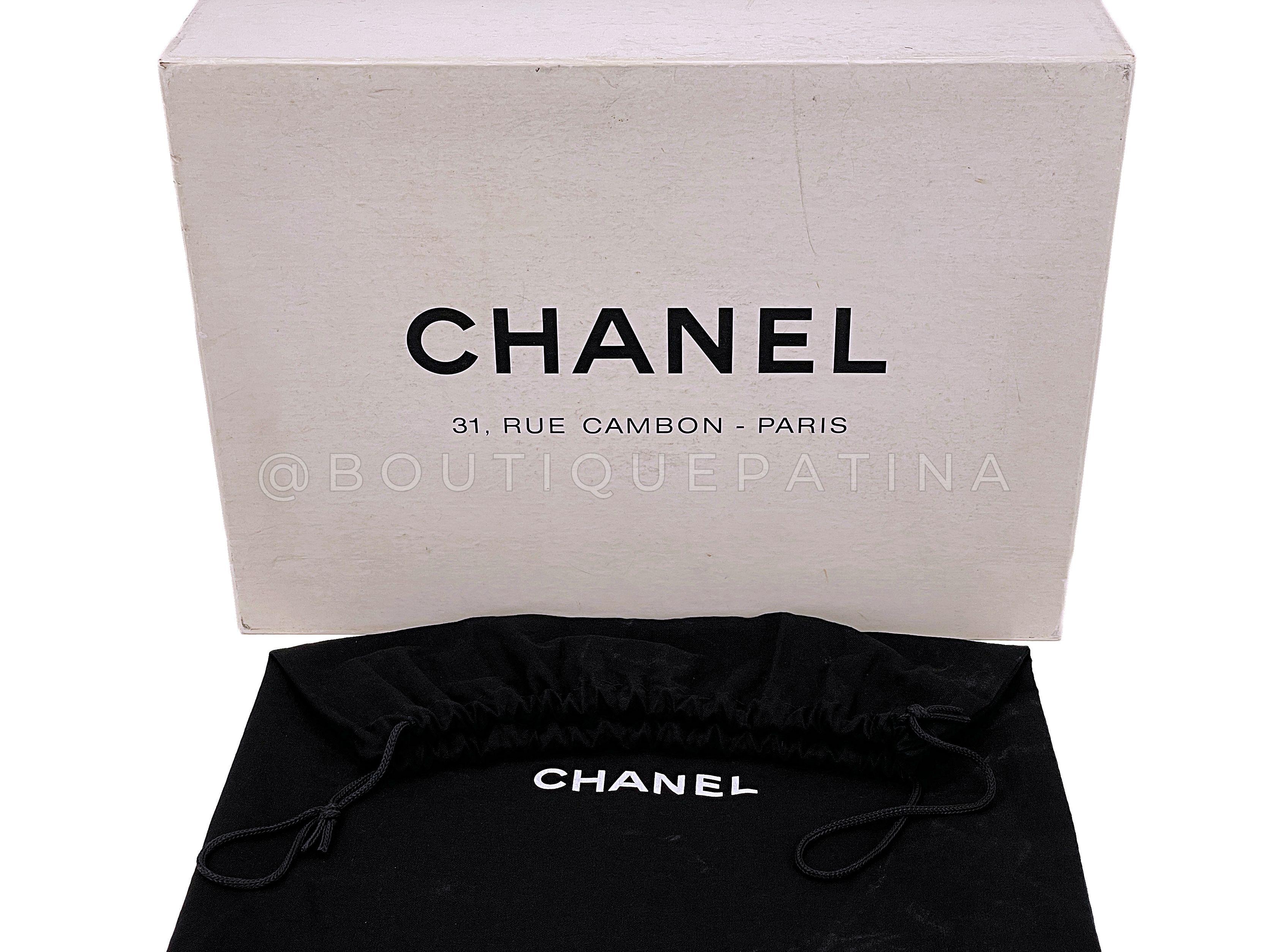 Chanel 2010 Black Paris-Shanghai Pudong Medium Classic Double Flap Bag 67299 For Sale 9