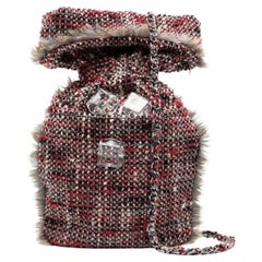 Chanel 2010 Hot Water Bottle Tweed Bag