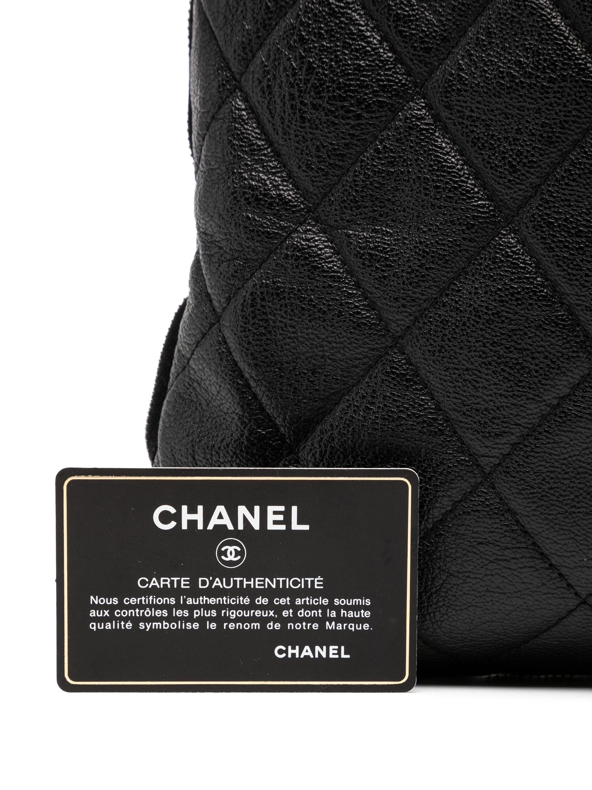 Chanel 2010 Large Boating Classic Shopper Zippered Expandable Hobo Tote Bag For Sale 10