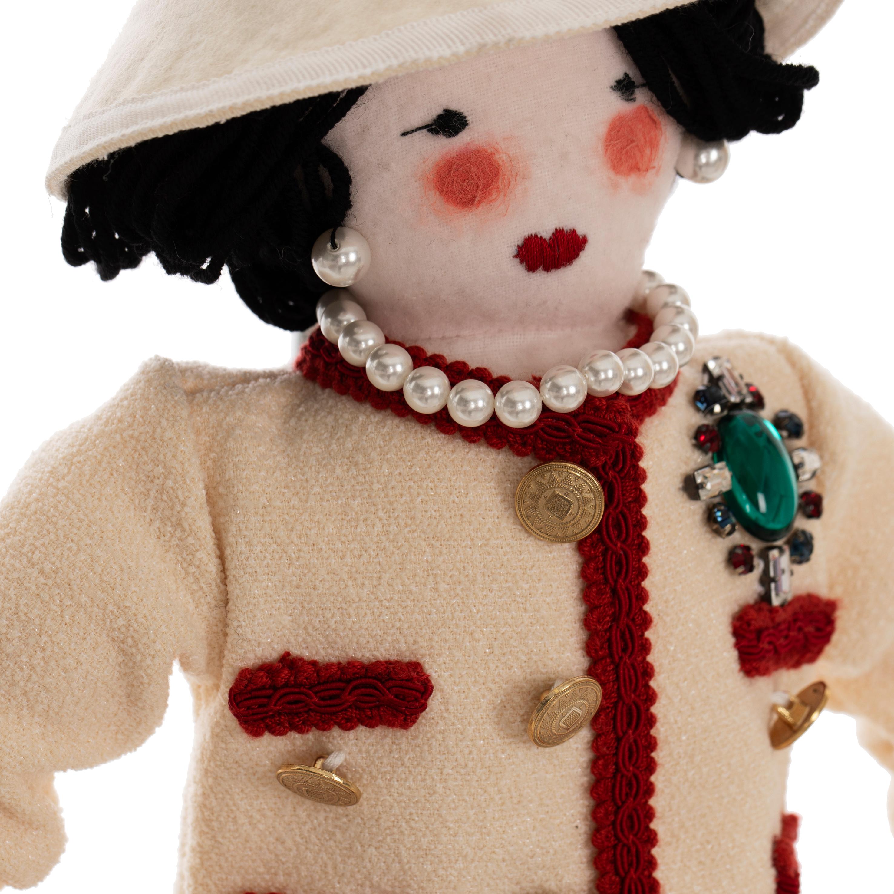 Chanel 2010 Mademoiselle Coco Rag Doll For Sale 3