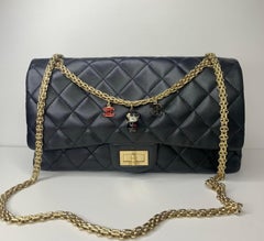 Chanel 2010 Paris Shanghai China Doll 2.55 Reissue Jumbo classic Flap bag