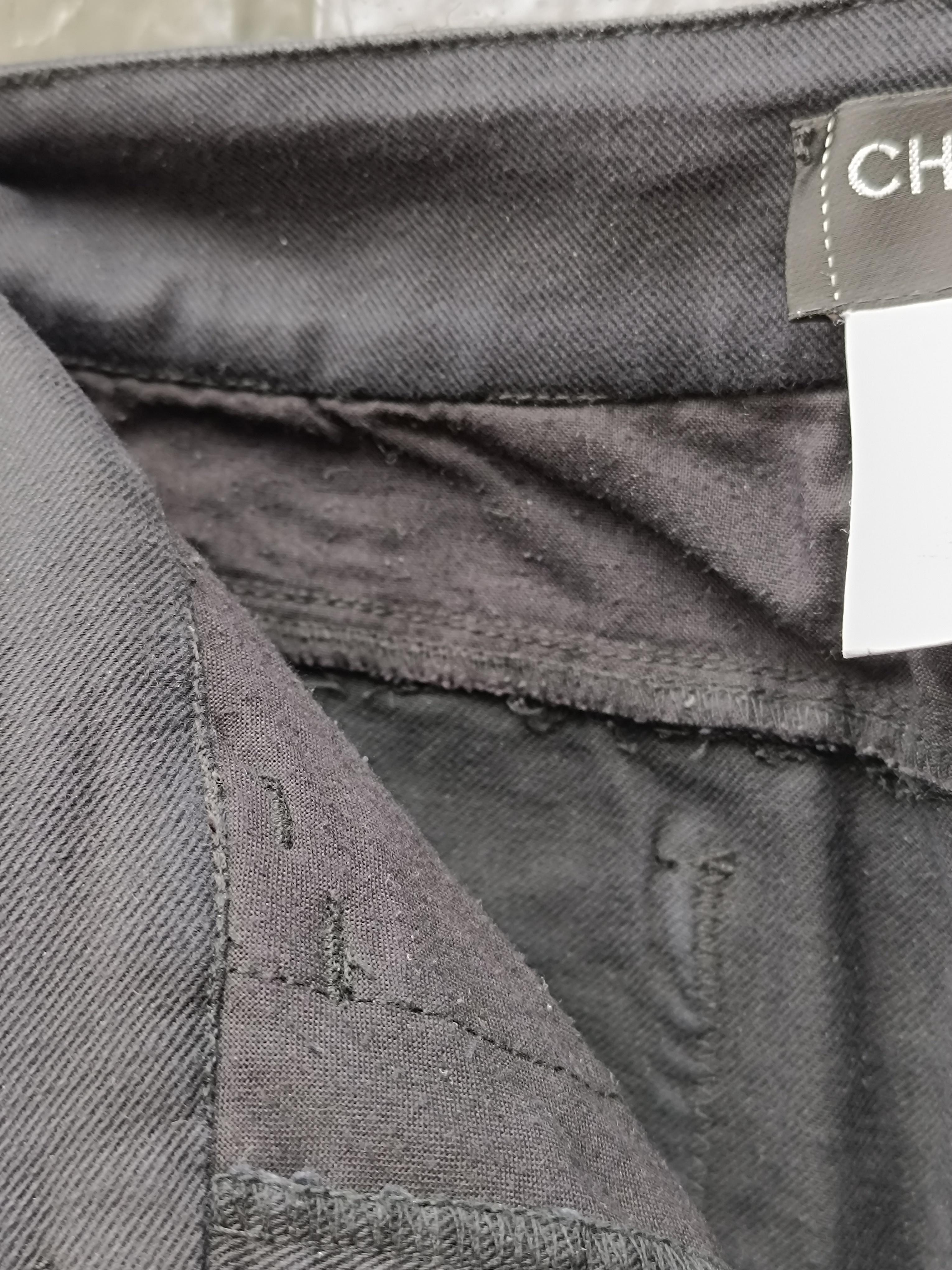 Chanel 2010 RTW Frühjahr/Sommer-Laufsteg-Hose schwarze Jeans 15