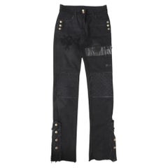 Chanel 2010 RTW Spring / summer Runway Pants black jeans