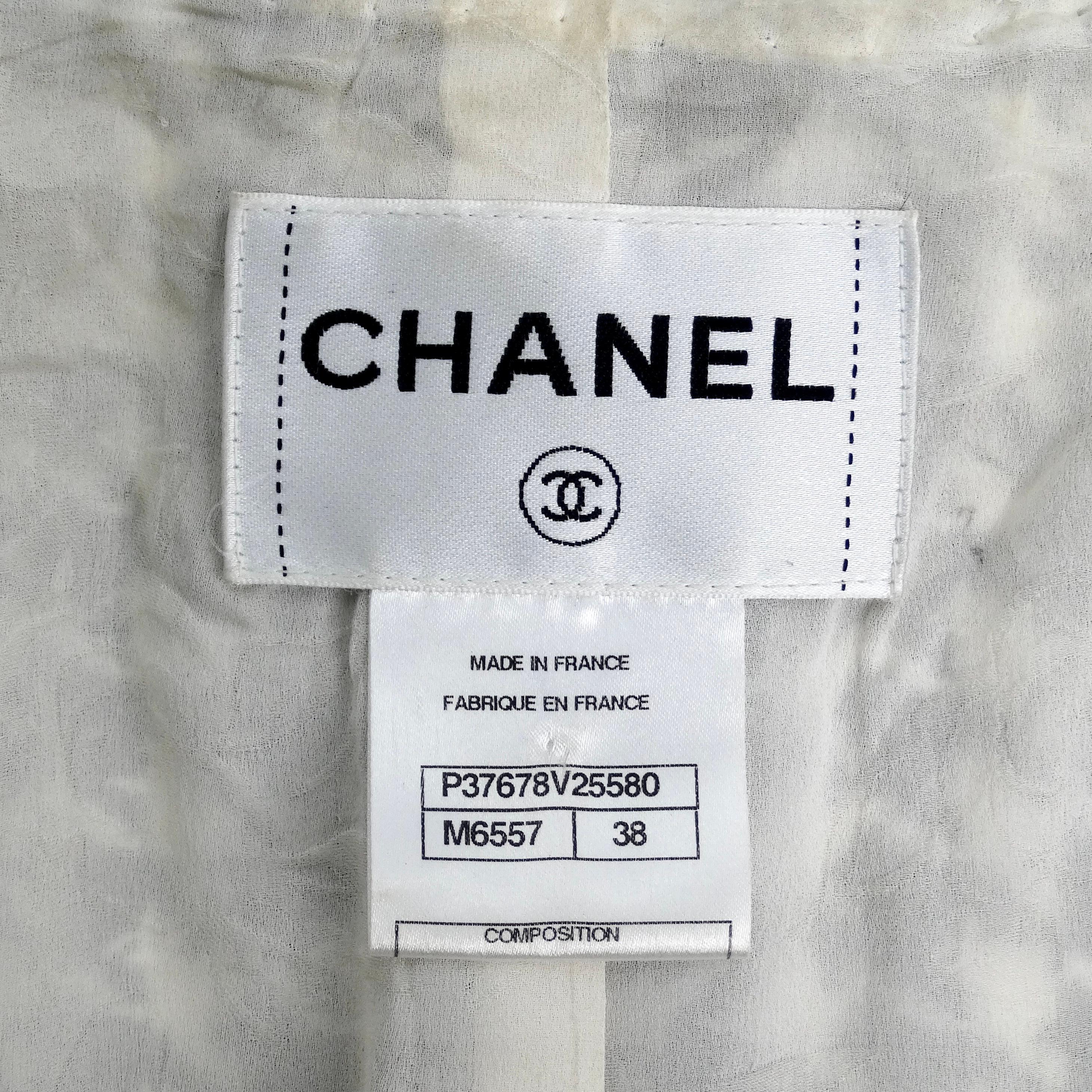 Chanel 2010 Tweed Embellished Evening Jacket 6