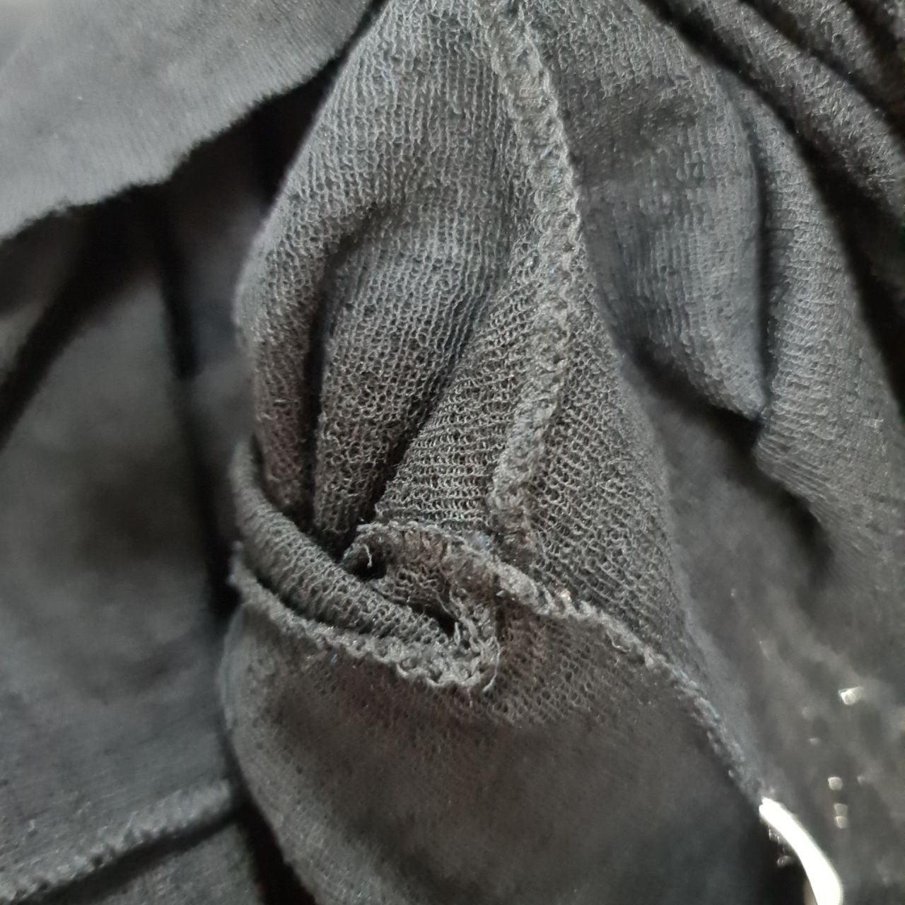 Chanel 2011 Top nero in viscosa Sz.36 in vendita 5