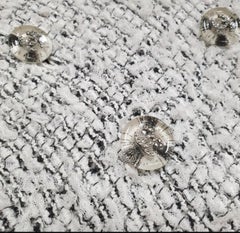 Chanel 2011 Double-Breasted Tweed Blazer Jacket