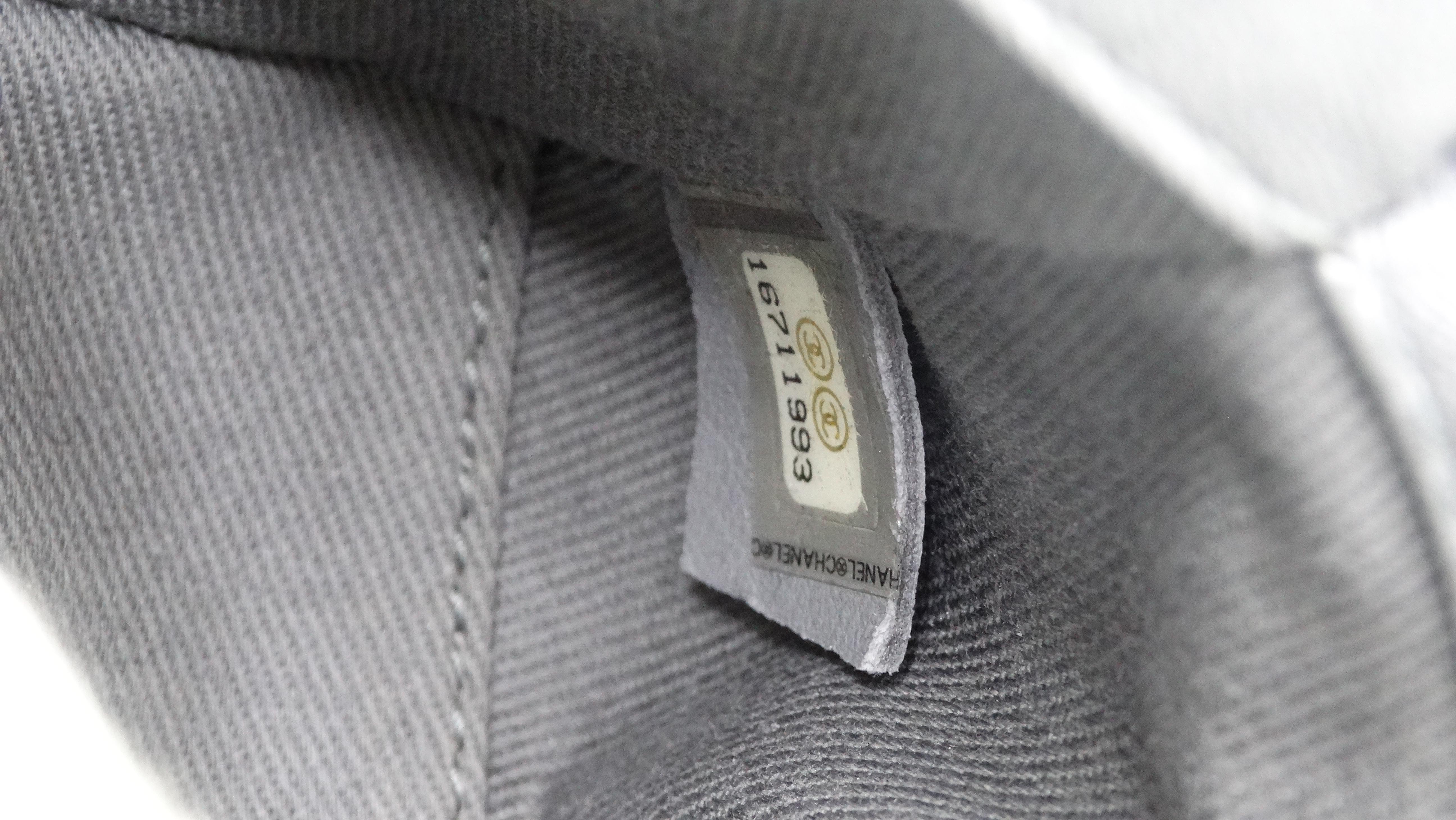 Chanel 2012 A/W Silver 'Galuchat' Boy Bag 5