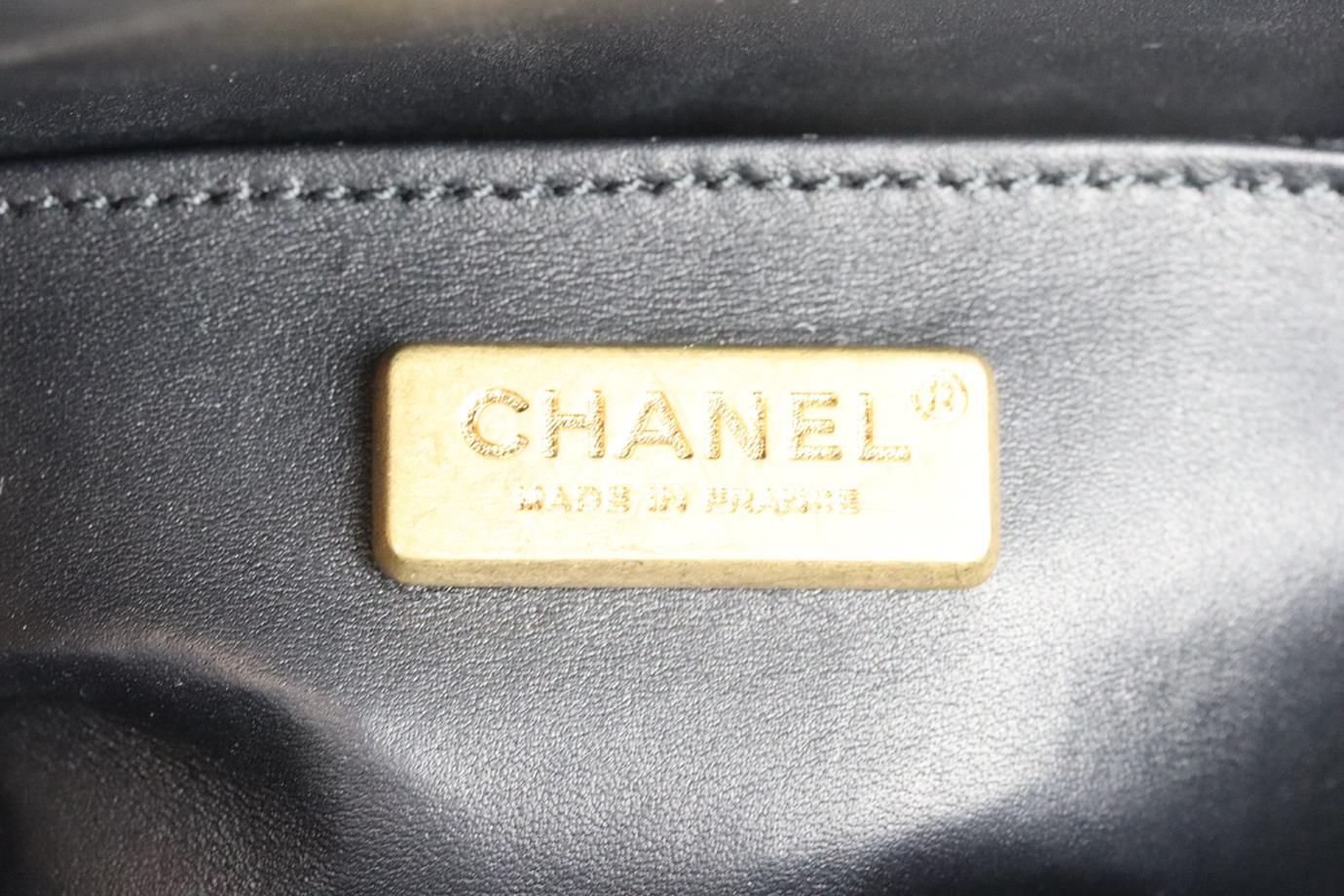 Chanel 2012 Boy Small Alligator And Leather Shoulder Bag For Sale 6