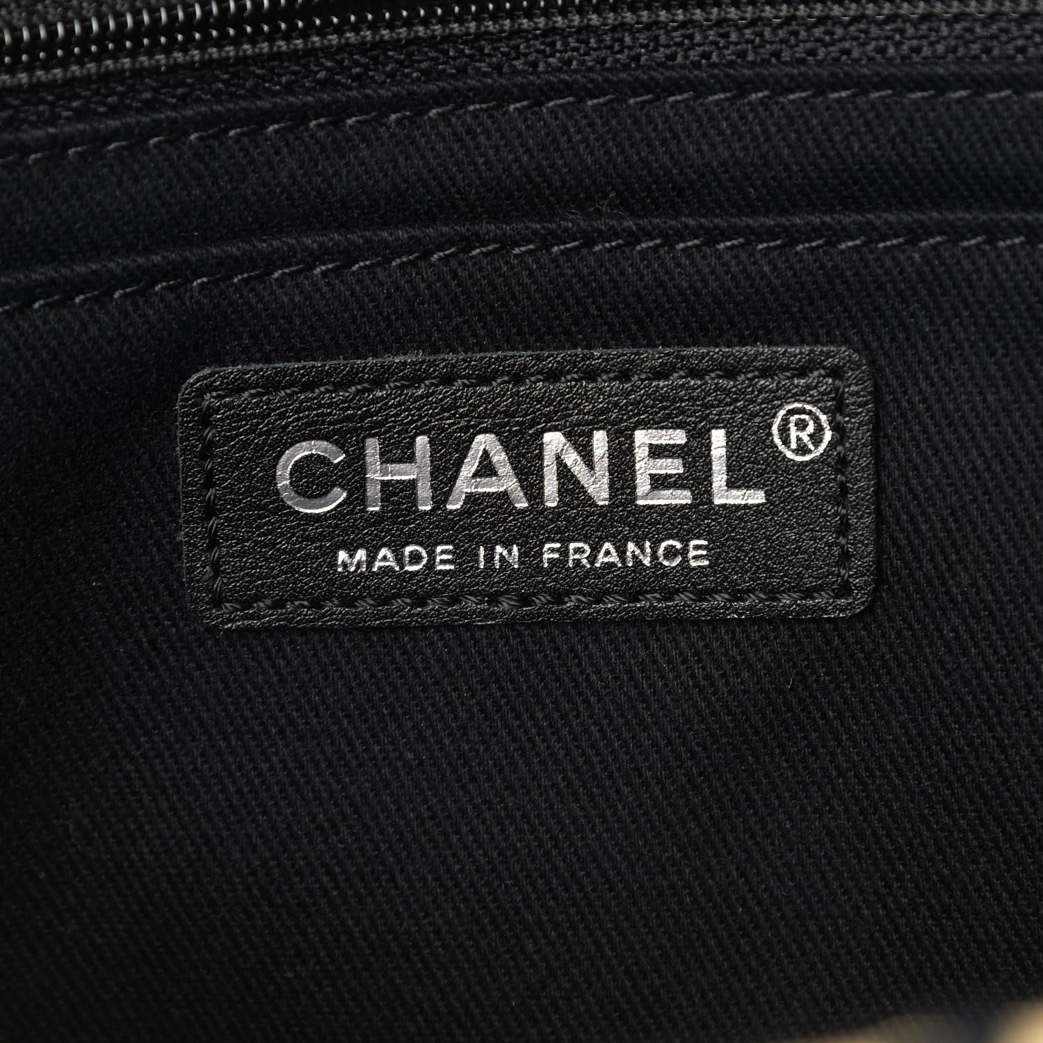 Chanel 2012 Classic Flap Jumbo Beige & Schwarz Raffia Bio-Stroh Canvas Tasche im Angebot 9