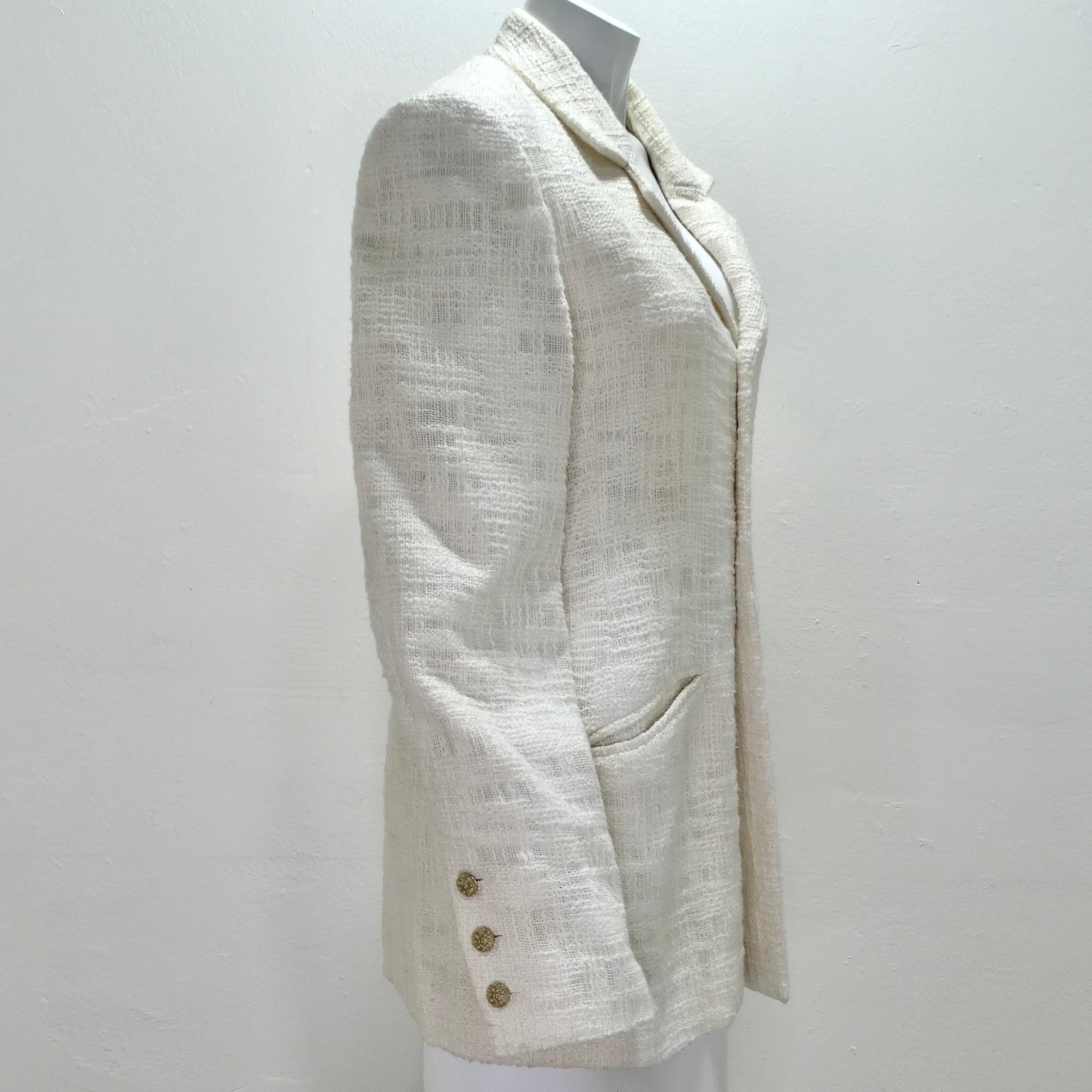 Chanel 2012 Gripoix Tweed Blazer For Sale 1