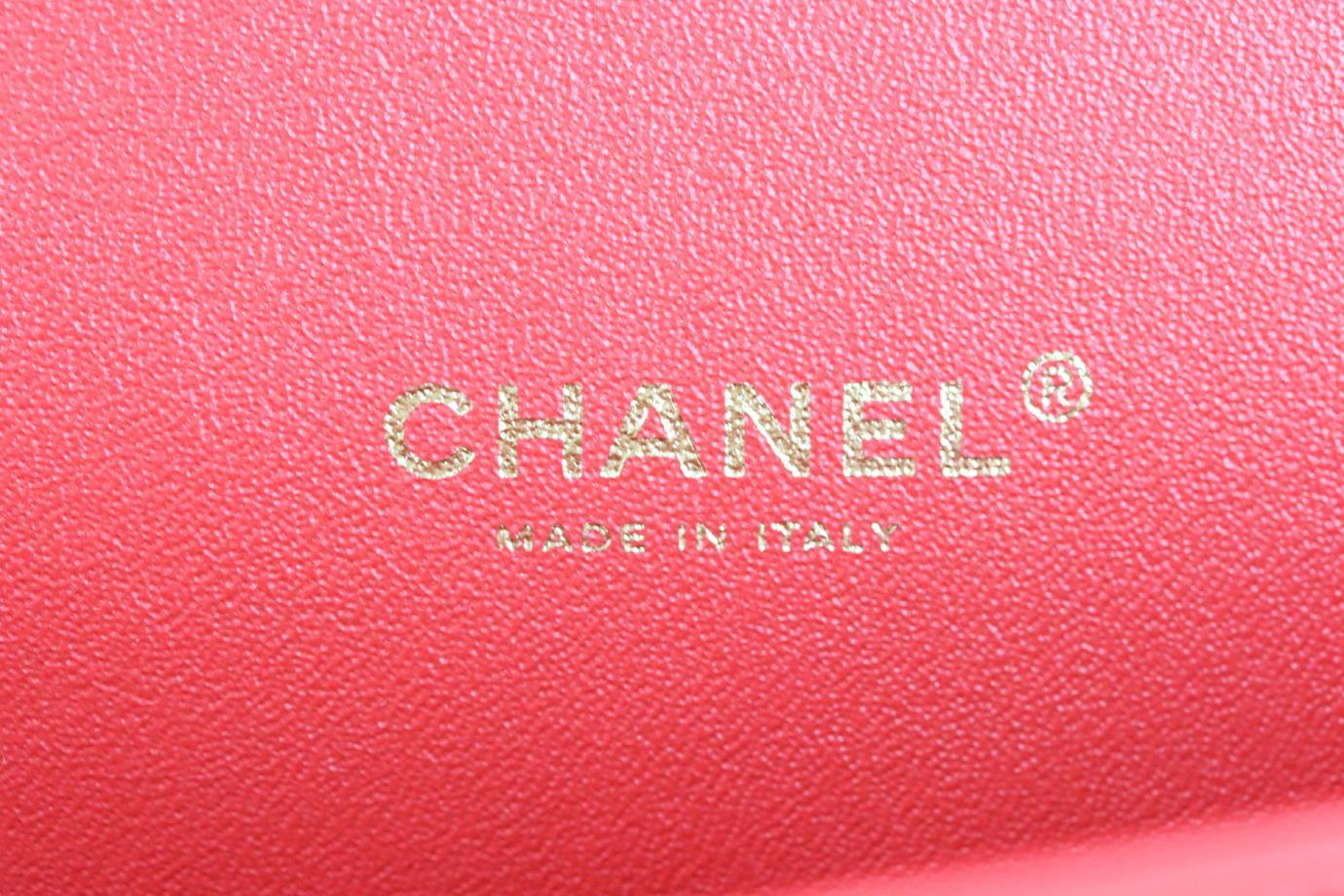 Chanel 2012 Maxi Klassische gesteppte Leder-Umhängetasche mit doppelter Klappe im Angebot 4