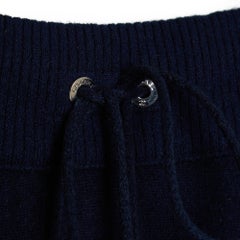 Chanel 2012 Short Marine FR38 Cashmere Navy Shorts Hot Pants UK10 US8