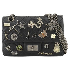 Chanel 2012 Small Reissue Charm Paris Icons Mini Flap Bag Limited Edition Bag