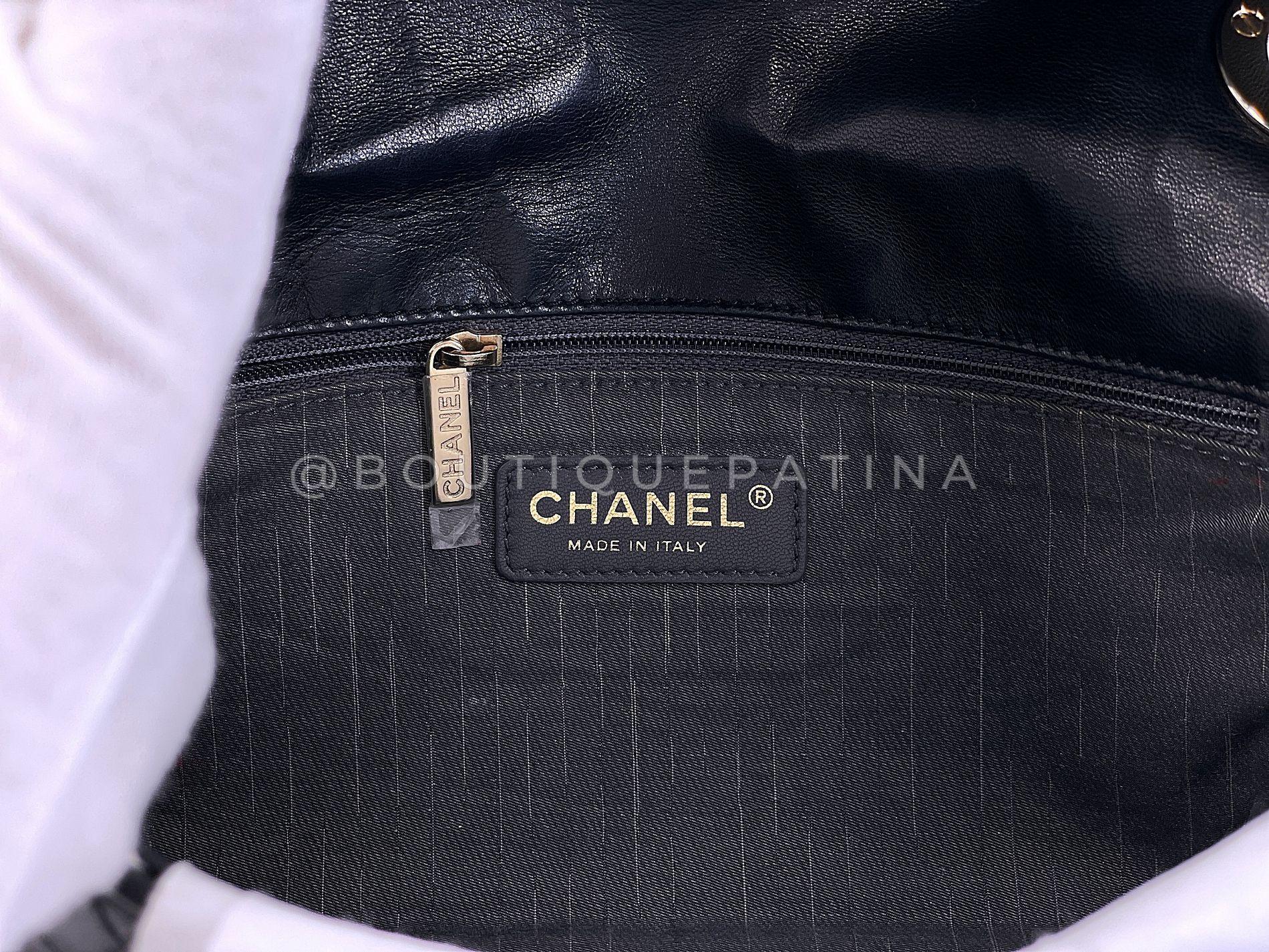 Chanel 2013 Borsa Westminster nera con perle e catena 68746 in vendita 6