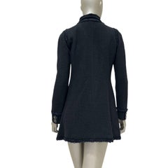 Chanel 2013 Cruise Versailles Black Tweed Jacket Size 40 CC Buttons