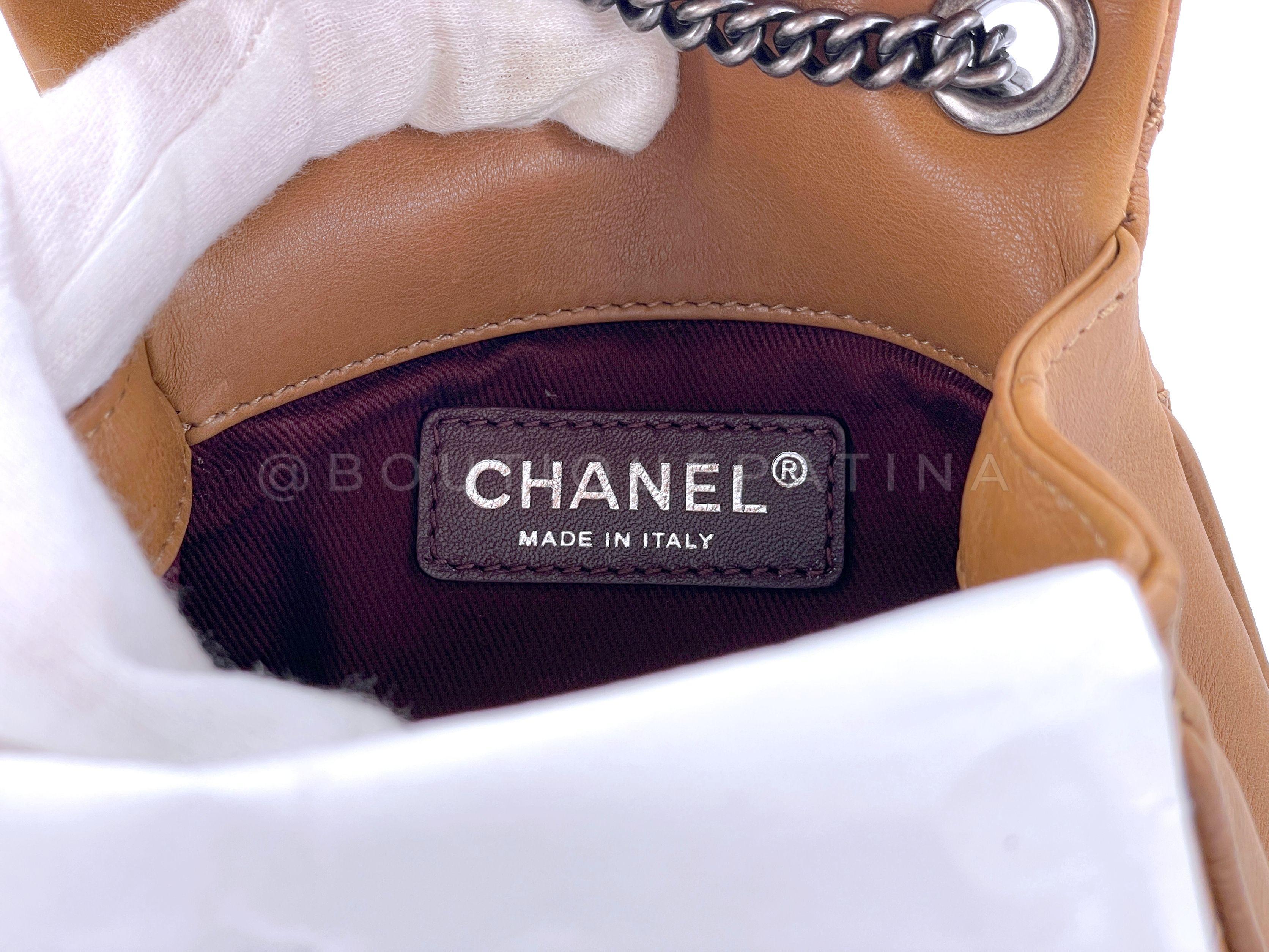 Chanel 2013 Paris-Edinburgh Beige Coco Scottish Sporran Flap Bag 66986 7