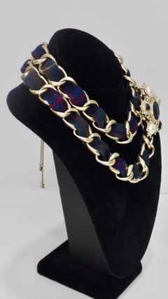 Chanel 2013 Tartan Choker