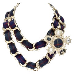 Chanel 2013 - Choker en tartan