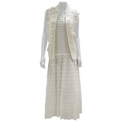 Chanel 2014 Cream Bows Vest