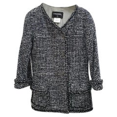 CHANEL 2014 Double Breasted Tweed Jacket