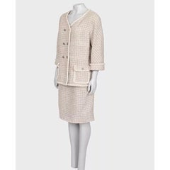 Chanel 2014 Grey Skirt Suit Sz.48 (4XL)